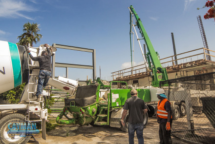 Concrete Pumping Large Truck / Day